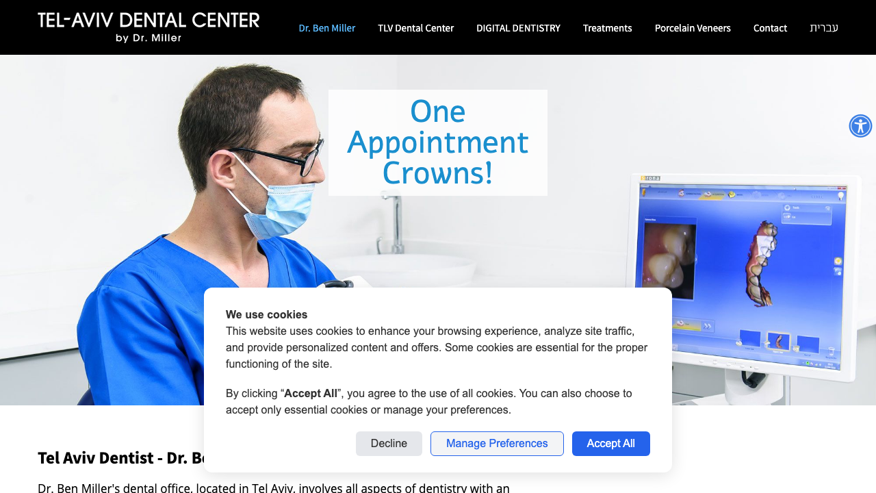 Dr. Ben Miller Dental original website