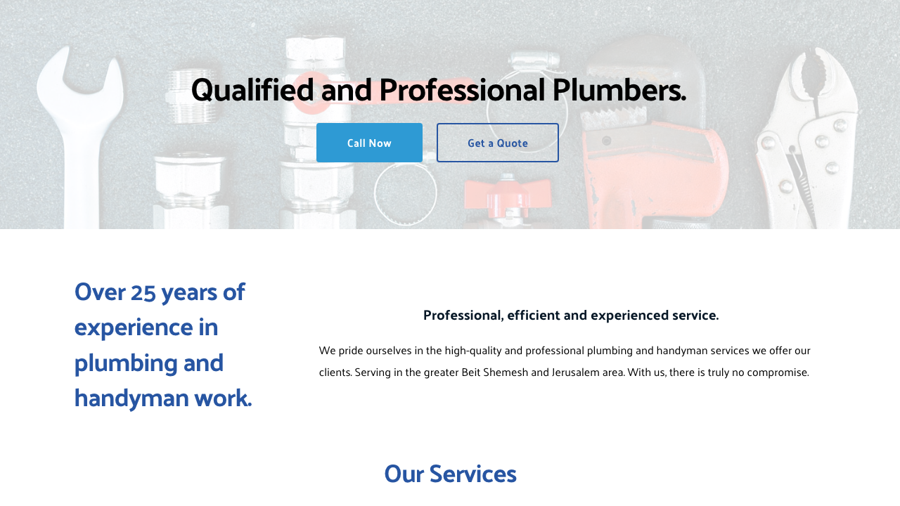 iPlumb Services original website